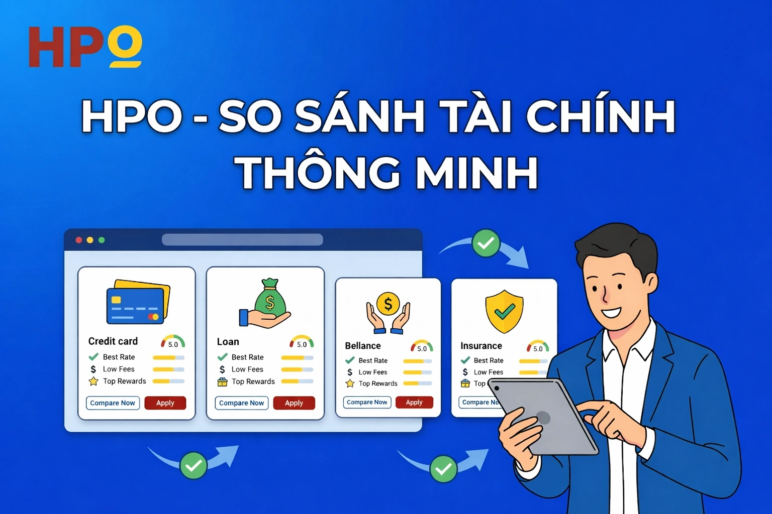 Hướng dẫn vay tiền online an toàn, tránh bẫy tín dụng đen cùng HPO